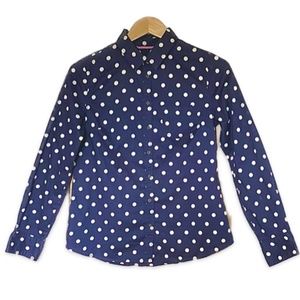 Polka Dots Button Down Shirt
